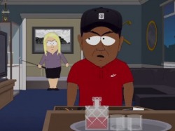 Tiger Woods on South Park