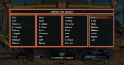 SSFVI character roster